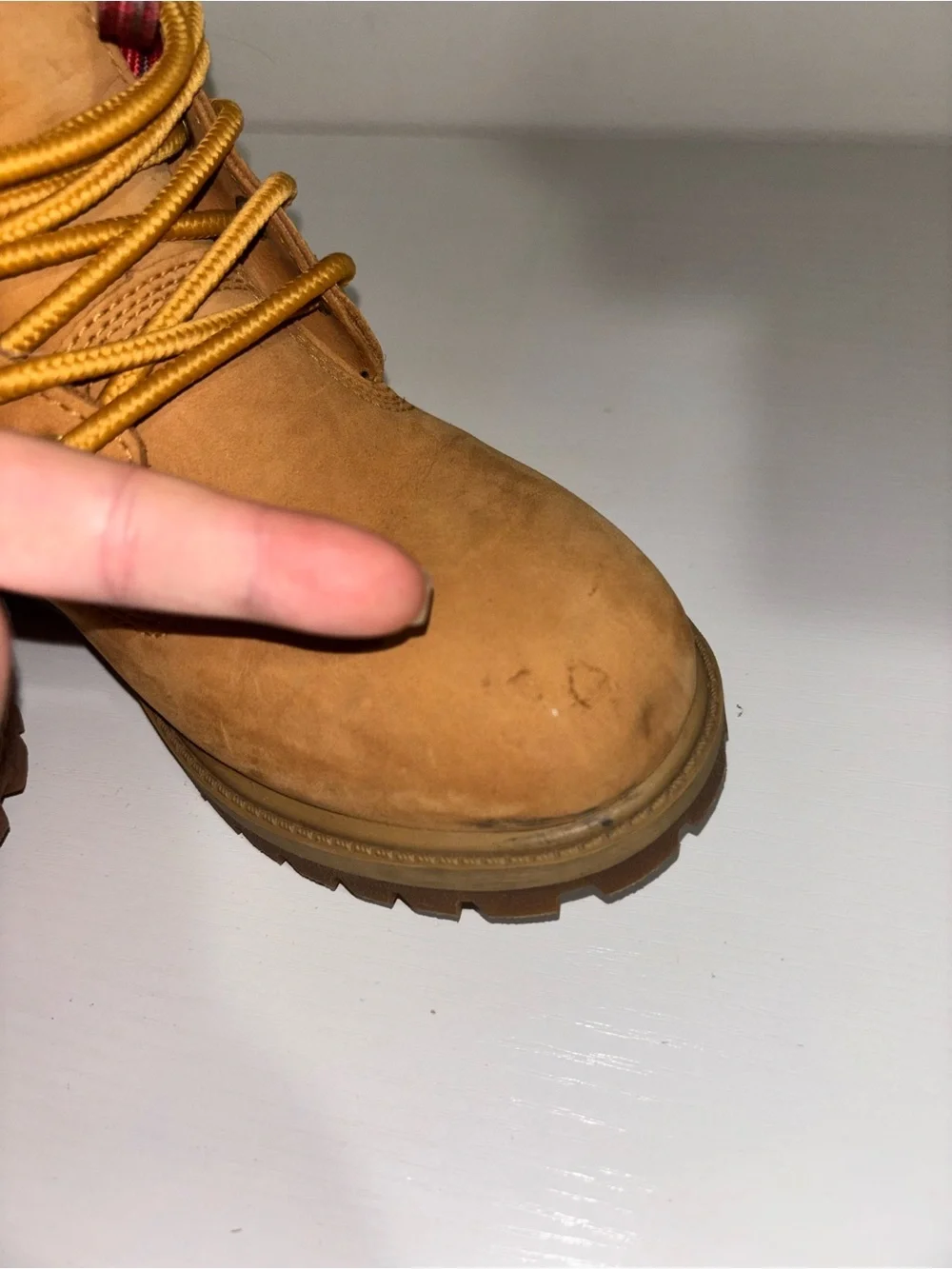 Timberland Kids Wheat Tan Lace-Up Boots